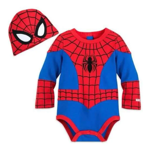 Spiderman Disfraz Enterizo Bebe Disney Store 18-24 Meses