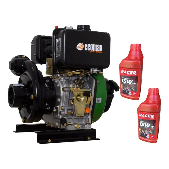 Moto Bomba Ecomax Diésel 10hp Presion 3x3