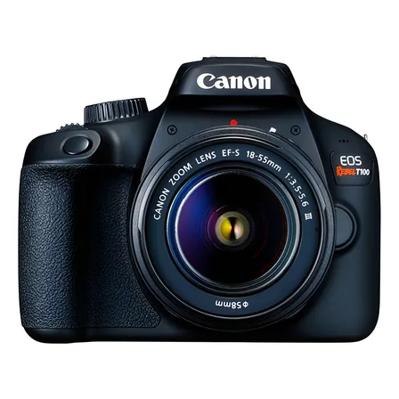 Camara Canon Eos Rebel T100 Fotografría Kit 18-55 Mm 18 Mpx