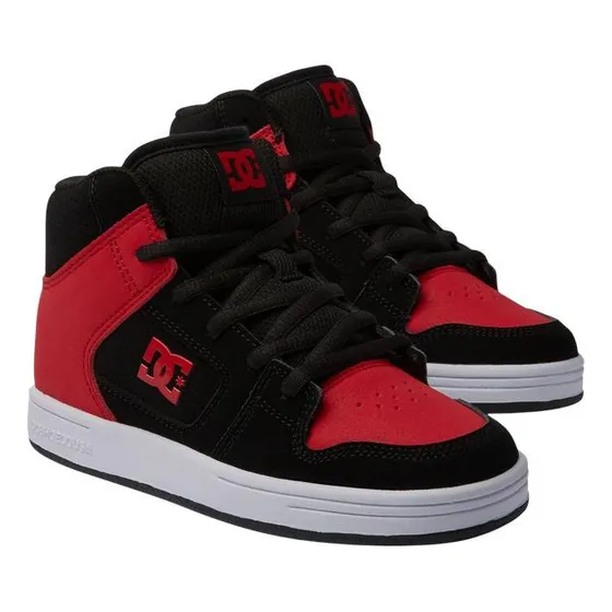 Zapatilla Niño Dc Manteca Tobillera 4 Hi Negro