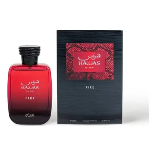 Perfume Hawas Fire Para Hombre De Rasasi Edp 100ml