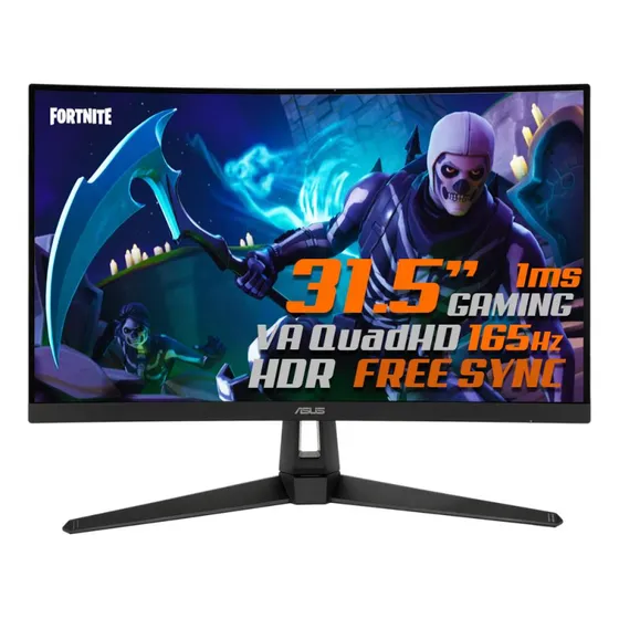 Monitor Gamer Asus Tuf Gaming, 31.5 Pol, Quadhd, 165hz, 1ms