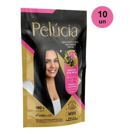 Kit C/ 10un Hene Pelucia Médio 180g