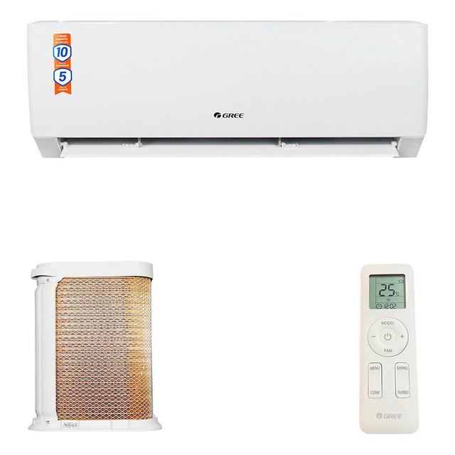 Ar-condicionado Split Gree 9000 Btus Inverter Quente E Frio Cor Branco 220v Ar-condicionado Split Gree 9000 Btus Inverter Quente E Frio Cor Branco 220v