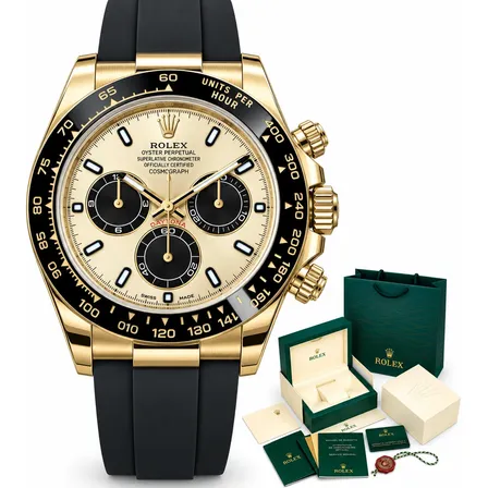 Relógio Rolex Daytona Automático Borracha Base Eta 3035