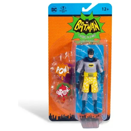 Mcfarlane Dc Retro Batman In Swim Shorts 66 Classic Series
