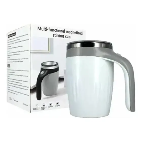 Taza Magnética Automática Acero Inoxidable Mezclador Térmico