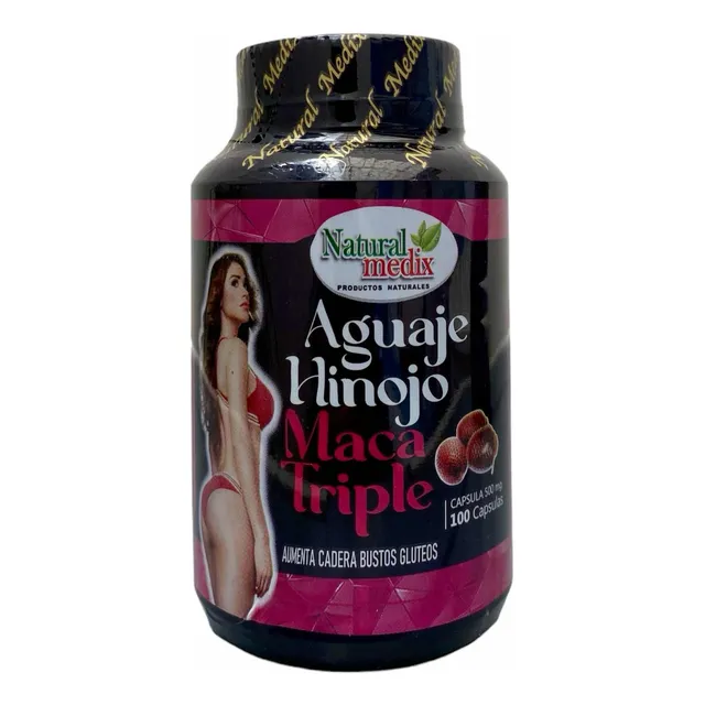 Aguaje Hinojo Maca Triple Natural Medix 100cap
