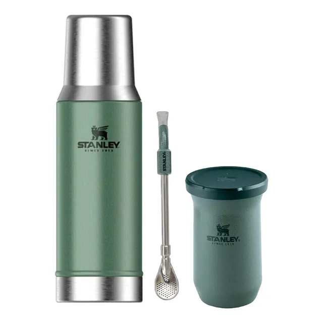 Kit Termo Stanley Matesystem 800ml Con Mate Y Bombilla Spoon