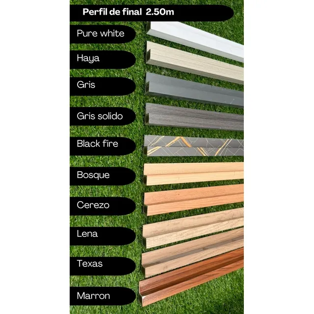 Perfiles Y Ángulos Para Wall Panel