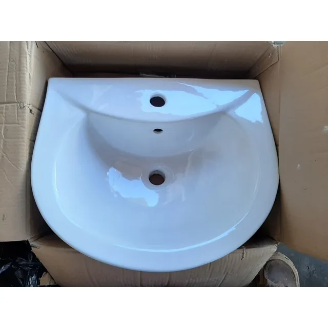 Lavamanos Con Pedestal Nuevo Color Blanco