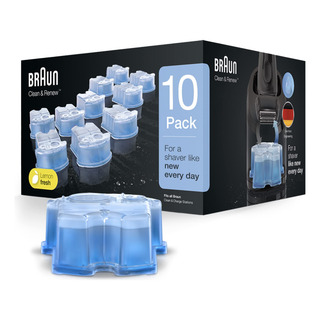 Cartuchos De Recarga Braun Clean & Renew Ccr Para Shaver X10 Cartuchos De Recarga Braun Clean & Renew Ccr Para Shaver X10