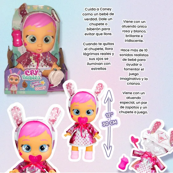 Muñeca Cry Baby Llorona