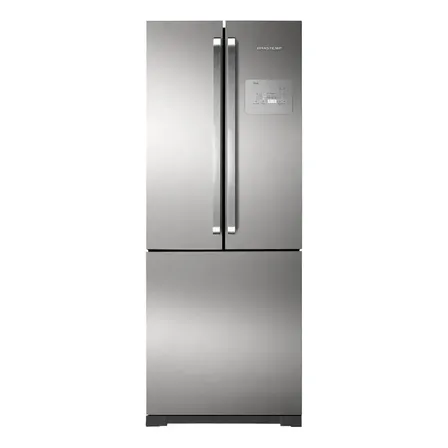 Geladeira Com Freezer Brastemp Bro80a Con Capacidad De 540l Inox 220v