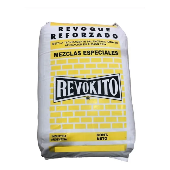 Revoque Reforzado 10 Kg Mezcla Albañileria Especiales