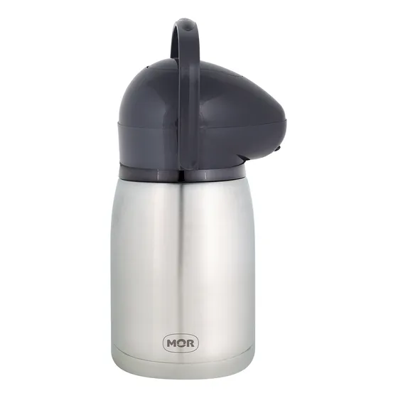 Termo De Acero Inoxidable Bomba 1.30 Litros Cafetero