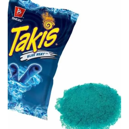1 Kg De Polvito Sazonador Sabor Takis Blue Heat