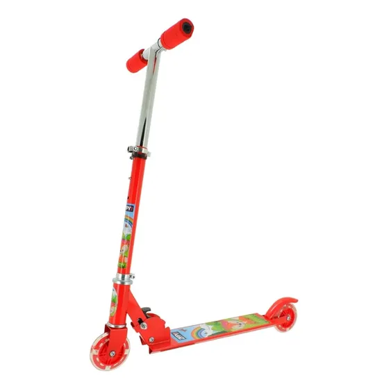 Patinete Infantil 2 Rodas Ajustável Menina Menino