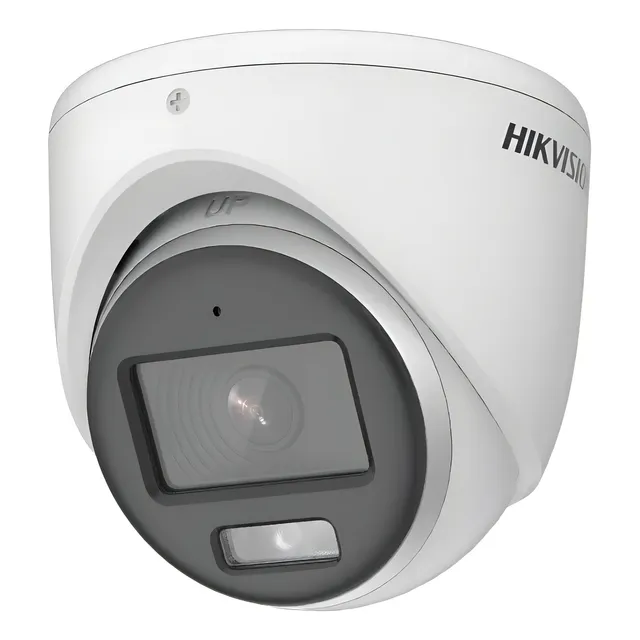 Hikvision Ds-2ce70df0t-lpfs Cámara Colorvu 2mp 1080p Tvi Color Blanco