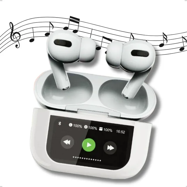 Fone De Ouvido In-ear Bluetooth Touch Screen 5.4 Anti Ruído