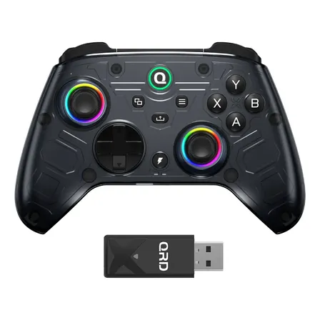 Controle Sem Fio Para Xbox Series X/ S/ One Pc Gamepad 2.4g Preto