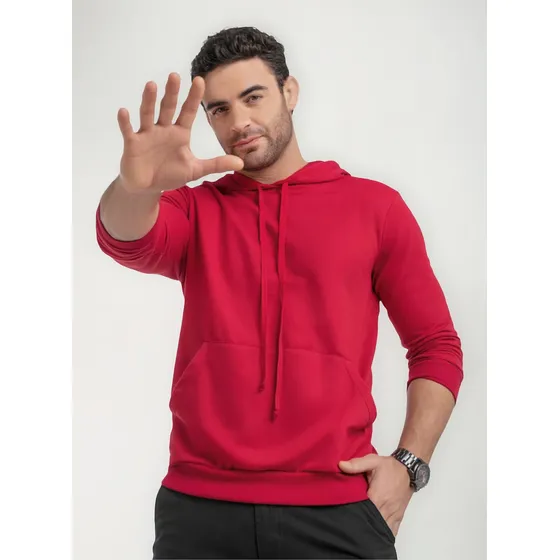 Buzo Hombre Rojo Mp 89754
