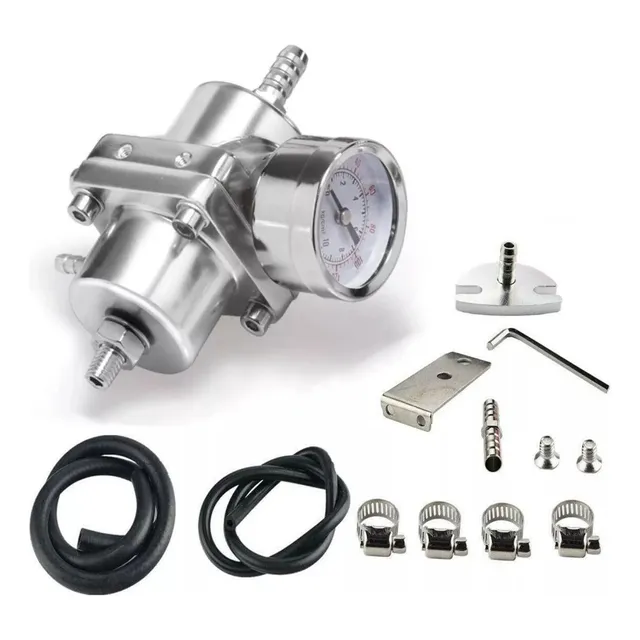 Regulador De Gasolina Ajustable Universal Kit De Instalacion