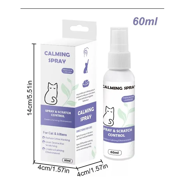 Calming Spray De Feromonas Para Gatos 60ml