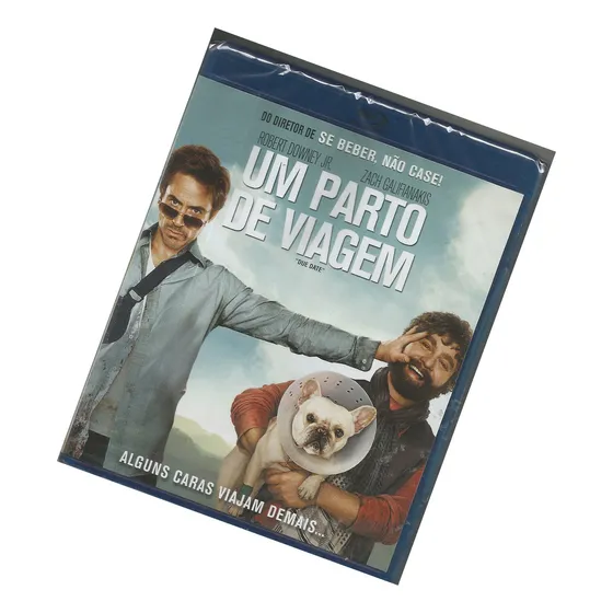 Blu-ray Um Parto De Viagem Com Robert Downey Jr Lacrado