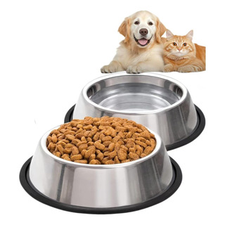 2 Pack Plato Mascota Comederos Para Agua Perros 2 Pack Plato Mascota Comederos Para Agua Perros