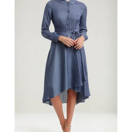 Vestido Dama Marca 1 State Usa Premium Clothing Con Lazo