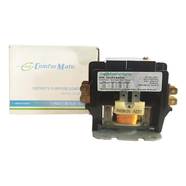 Contactor 2 Polos 30 Amperios Bobina 220v