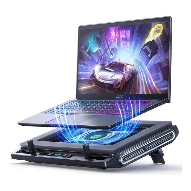 Enfriador De Computadora Portátil Llano, Almohadilla De De