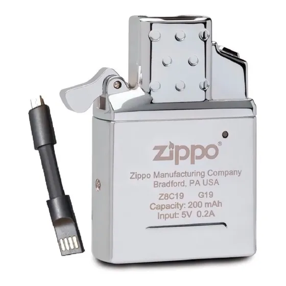Encendedor Zippo Usb Recargable 65828 Original Garantia