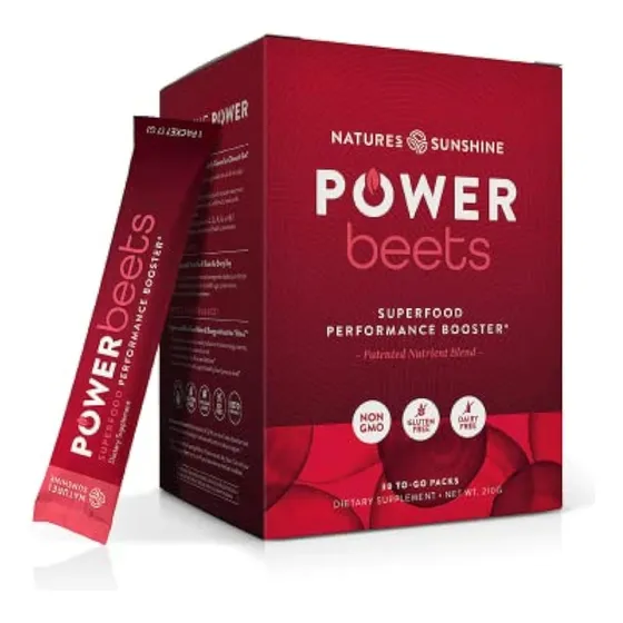 Nutriente Patentado Nature's Sunshine Power Beets