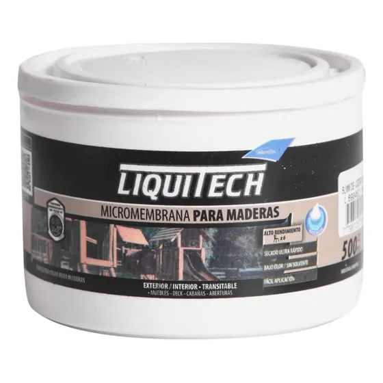 Micro Membrana Liquitech 500 Ml Protector Maderas Al Agua Mf