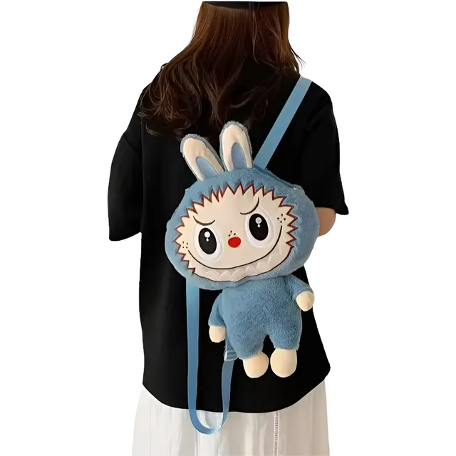 Mochila Labubu Peluche Niños, Joven Urbana