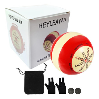 Heyleayar Professional Billiard Training Cue Ball Pool Cue B Heyleayar Professional Billiard Training Cue Ball Pool Cue B