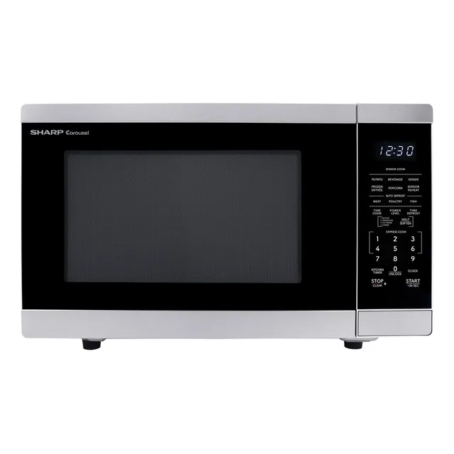 Forno De Microondas Sharp Zsmc1464ks 1,4 Pés Cúbicos 1100w S