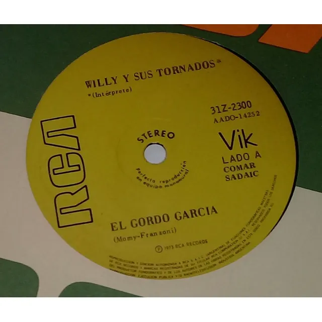 Willy Y Sus Tornados - El Zorro Sargento García Vinilo Kktus