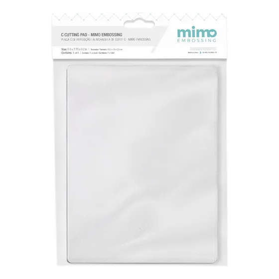Placa C De Reposição Para Mimo Embossing 19,7 X 15 X 0,5 Cm