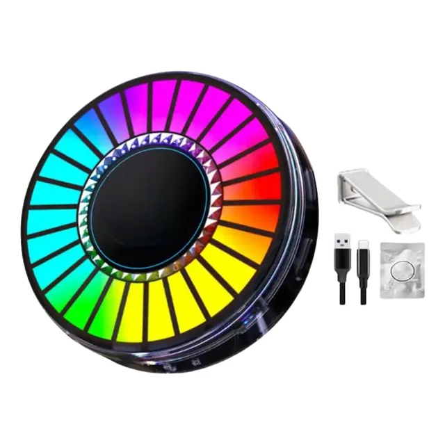 Barra De Luz Led Rgb Sensor Sonido Ritmo Gamer Colores