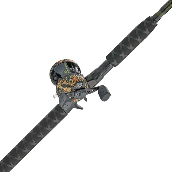 Combo Abu Garcia Catfish Command 7 Pies 1 Tramo 10-30lbs Color Verde