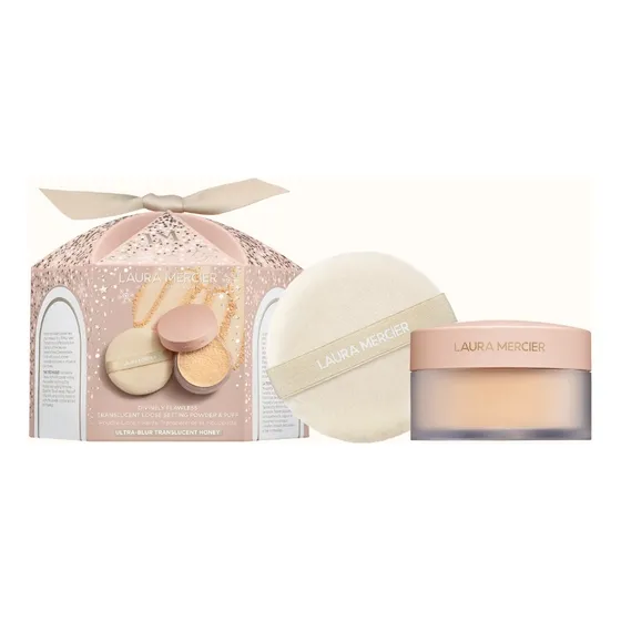 Laura Mercier Polvo Traslucido + Caja De Regalo Y Esponja