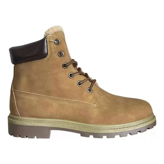 Zapatos Tipo Botin  Para Mujer De Cuero Botas Térmicos 