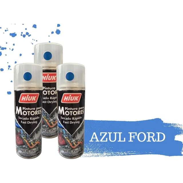 Spray Atomizador Pintura Alta Temperatura Hiuk Para Motor