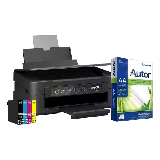 Impresora Multifuncion Epson 2200 + Resma A4 + Cartuchos Xl