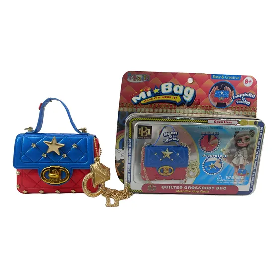 Bolso Bicolor Corazón De Ángel