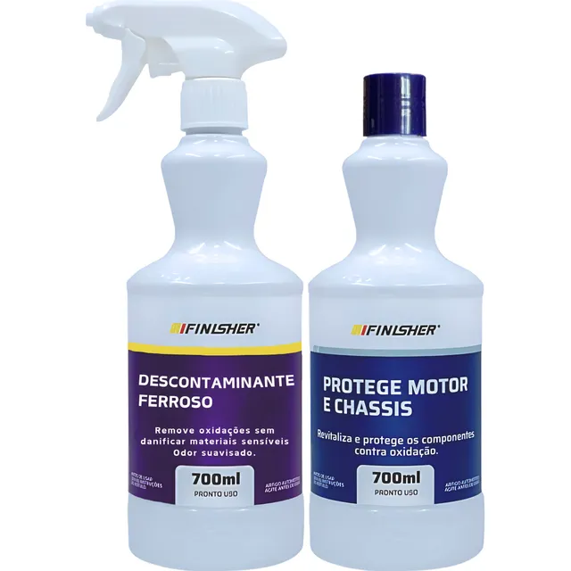Protege Motor Chassis 700ml Tira Ferrugem Finisher