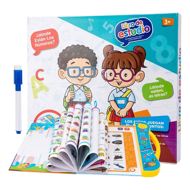 Libro Didactico De Aprendizaje Interactivo Bilingue + Pilas